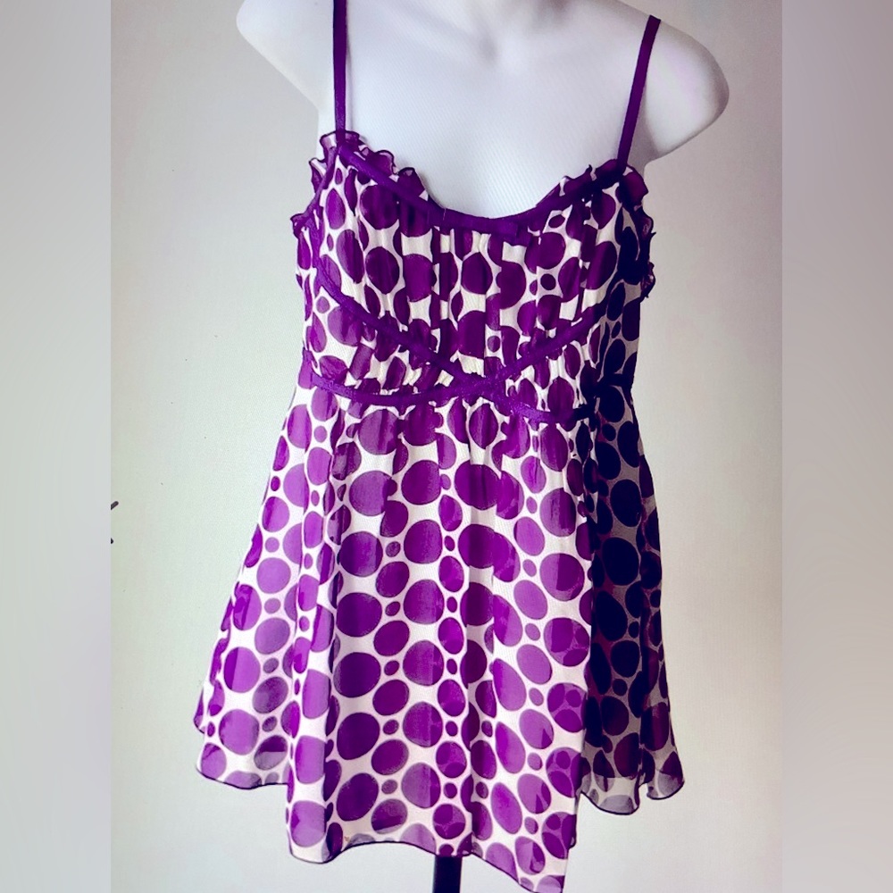INC Silk Triple Dot Top